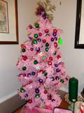 Pink Christmas tree
