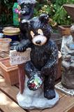 Bear yard art