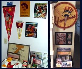 Vintage, USC, New York Yankees, Derek Jeter, collectibles, autographs, pennants, baseball cards, football, Trojans, stickers, bumper sticker, A.D., Anthony Davis, autograph