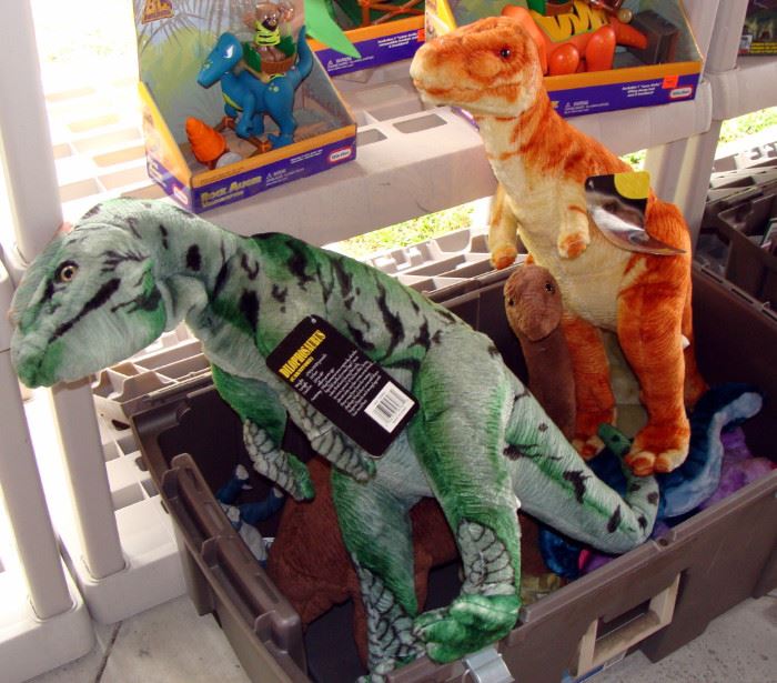 New with tag, stuffed animal, animals, Dinosaurs