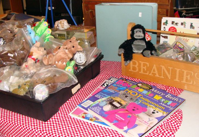 Beanie Babies, Beanie Baby trading cards, album, Coca-Cola, collector, plush, stuffed animal