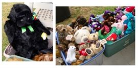 Stuffed animals, plush toys, Frog, Garfield, Gorilla, Lion, Monkey, Teddy Bear, Giraffe, Horse, Snake, Scooby-Doo, Duck, Cat, Dog, Dinosaur, Pig, Pony, Tiger, Bear, Bunny Rabbit, new with tags