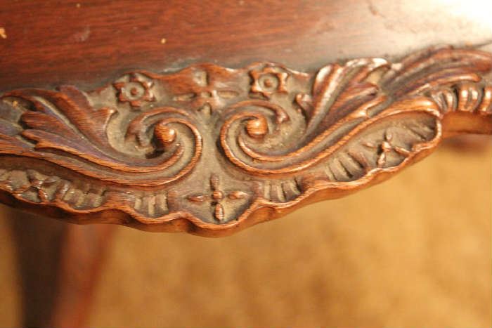 Edge of Imperial table
