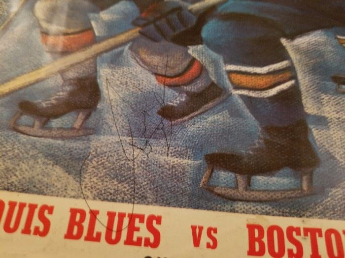 Autograph hockey magazine