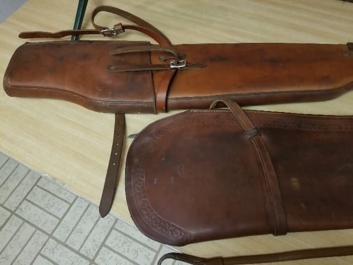 leather gun