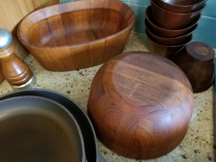 Dansk wooden bowls