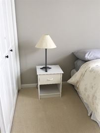 White Nightstand - matches other white furniture 