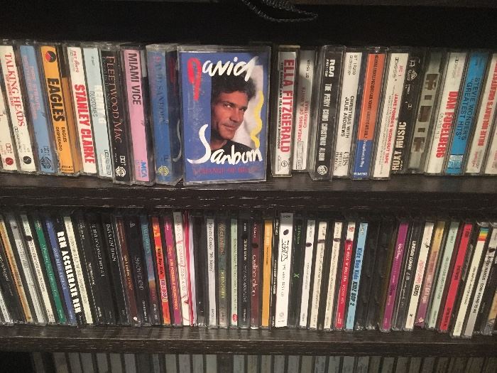 CD's, Cassettes & DVD's 