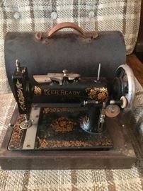 Vintage Ever Ready Sewing Machine 
