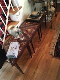 set of 6 end tables 