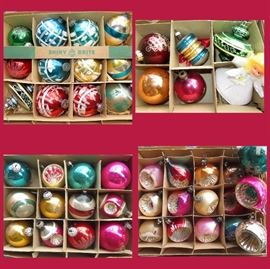 Vintage Christmas Ornaments 