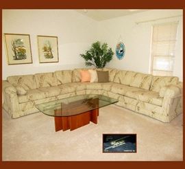 Lovely and Clean Ed Jansens Sectional Sofa