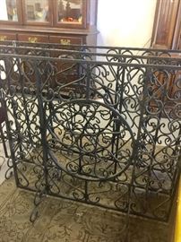 3 Ornate Custom made Metal different sizes Fireplace Covers. Sold Separately 