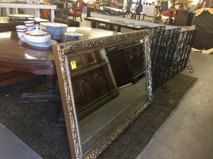 Large Ornate Mirror 