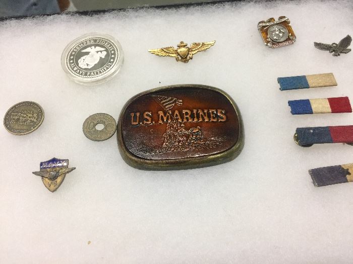 US Marine Corps Military insignia Lot