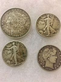 Silver Antique Coins 