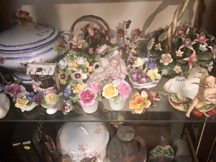 Italian, French, German Japan porcelain 