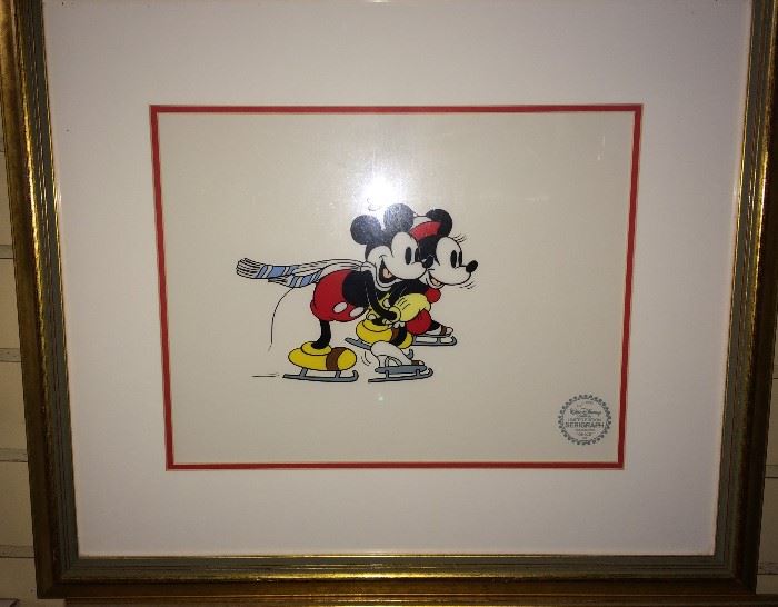 Mickey Mouse skating picture