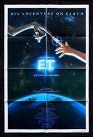 E. T. movie poster original release 
