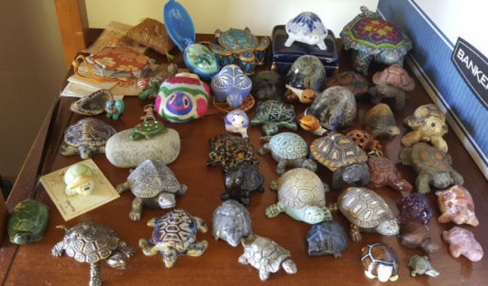HPT013 Lucky Turtle Figurines Lot #6
