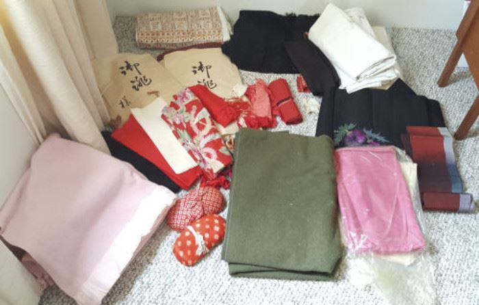 HPT066 Lot of Vintage Fabric From Japan
