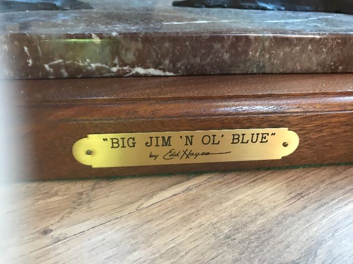 Edd Hayes.  "Big Jim 'N Ol'  Blue