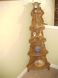 Corner Shelf & Collectibles