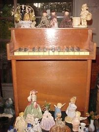 Child's Piano & Collectibles