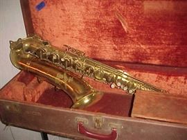 Antique Saxophone
