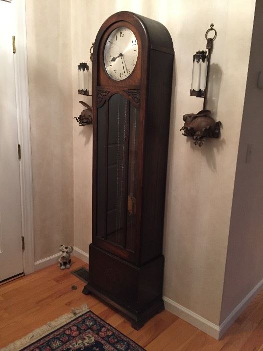 Turn of the century grandfather clock