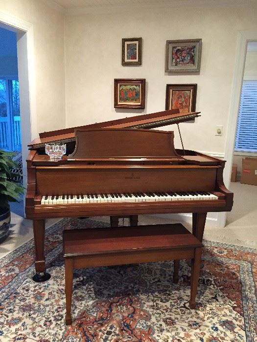 Steinway baby grand piano