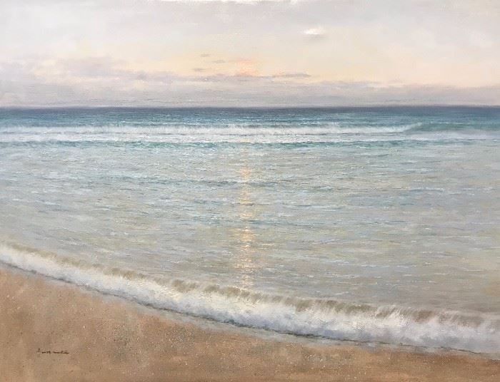Serene Seas, oil on canvas, 36 x 48 in.
