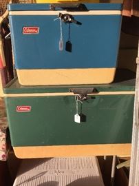 Vintage Coleman Coolers