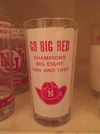 Vintage Husker Glasses