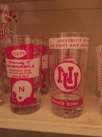 Vintage Husker Glasses