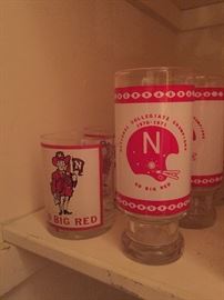 Vintage Husker Glasses