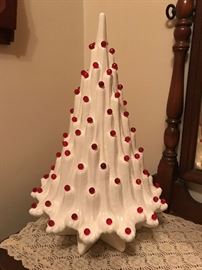 Vintage Ceramic Christmas Tree