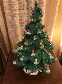 Vintage Ceramic Christmas Tree