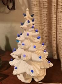 Vintage Ceramic Christmas Tree
