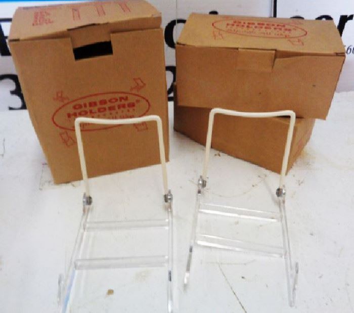 Boxes of Gibson Display Holders