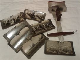 ANTIQUE STEREOSCOPE