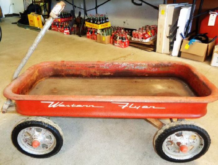 Vintage Western Flyer Metal Wagon