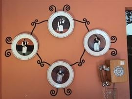 Chef plates and plateholder