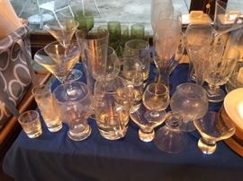 Crystall and stemware