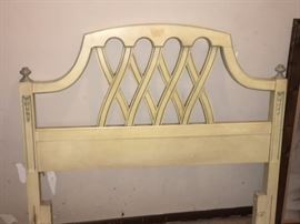 Vintage twin headboard