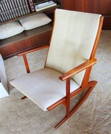 Mid Century  Danish Teak Rocker --The owners decided to keep this one--NFS
