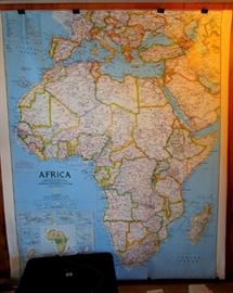 Part of huge  world map collection