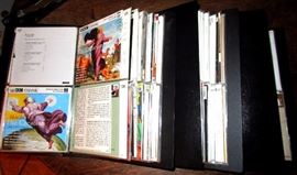 5 large binders containing an amazing and all comprehensive 400 Classical Music CD s representative of all the great composers, modern classical artists and symphonies of the world--each disk collected one at a time over several decades.