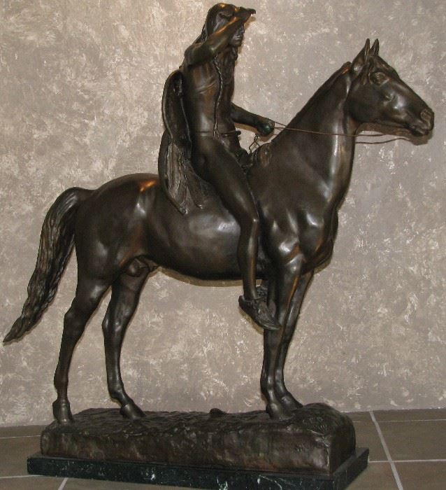 PIC 3  BRONZE  "THE SCOUT"