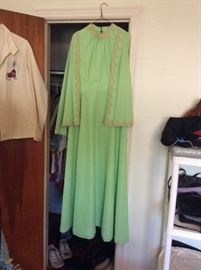1970's mother of the bride dress??? Just super duper cool and in marvelous shape!!!
